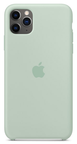 Чехол Silicone Case качество Lux для iPhone 11 Pro max голубой берилл в Тюмени